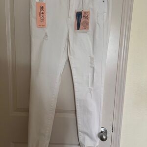 Wax Jean Crisp White Denim